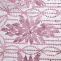 Anggur Beaded Lace Indian 3D Lace Fabric